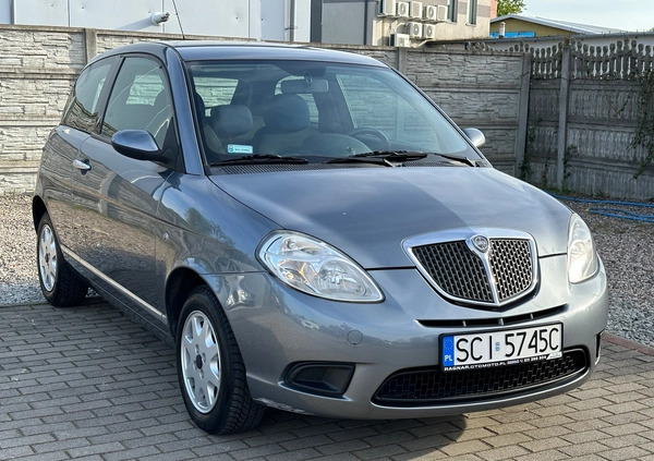 Lancia Ypsilon cena 11900 przebieg: 152300, rok produkcji 2008 z Kalwaria Zebrzydowska małe 232